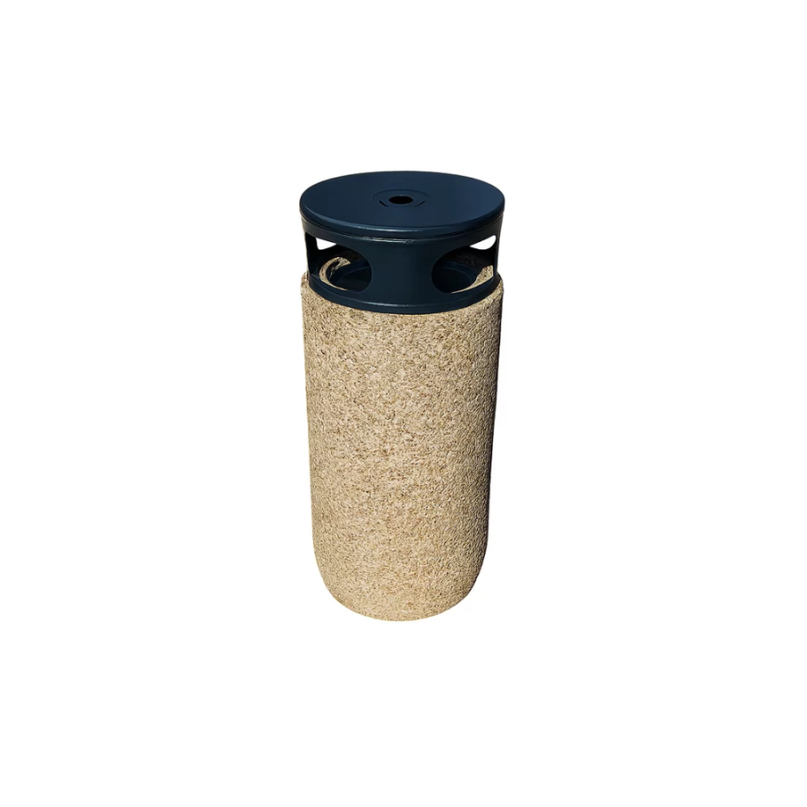 Coș de gunoi stradal din beton model 4
