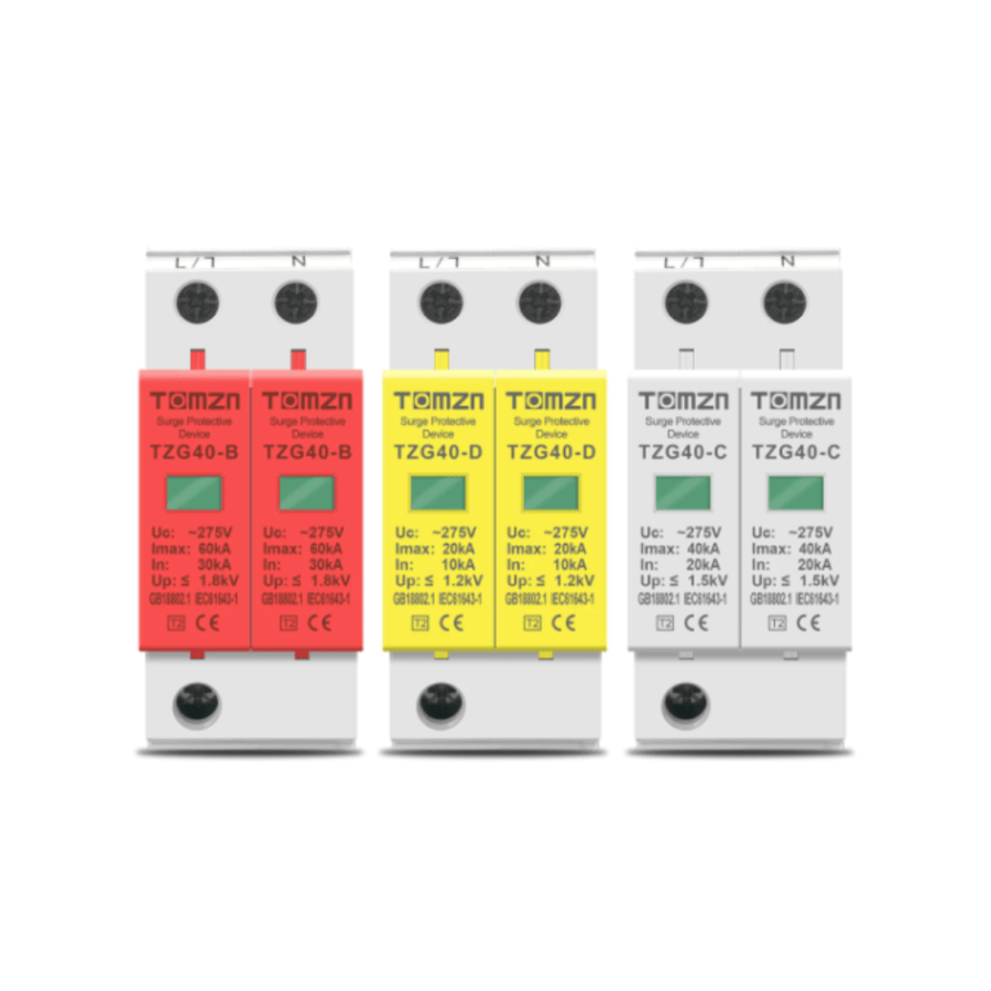 Descărcător supratensiune SPD 2P AC 20-40KA 275V
