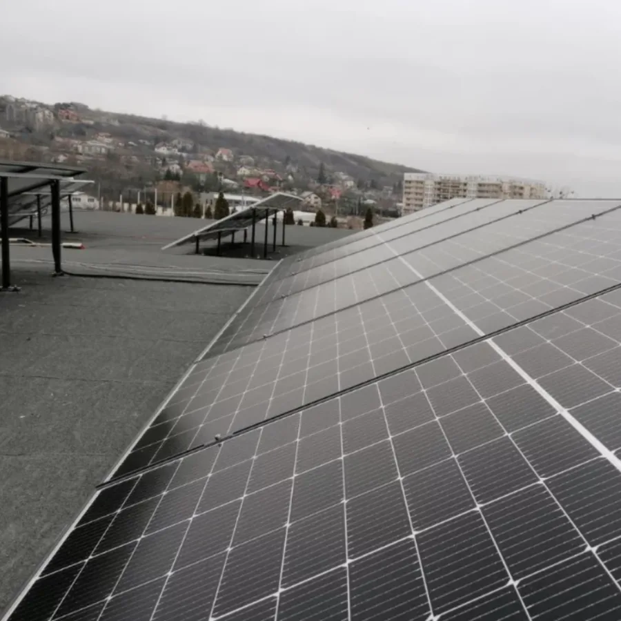 Montaj sistem fotovoltaic 12kw trifazat on-grid