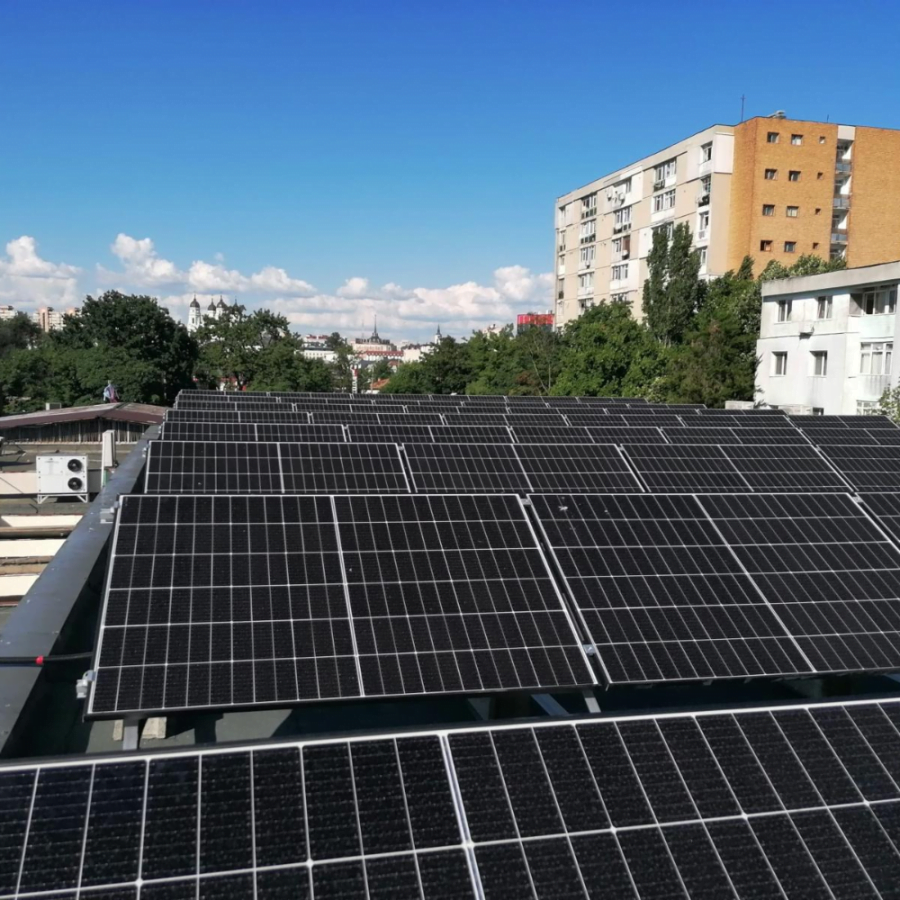 Montaj sistem fotovoltaic 5kw monofazat on-grid