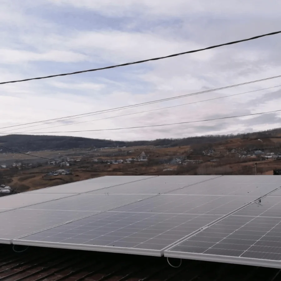 Montaj sistem fotovoltaic 8kw trifazat on-grid
