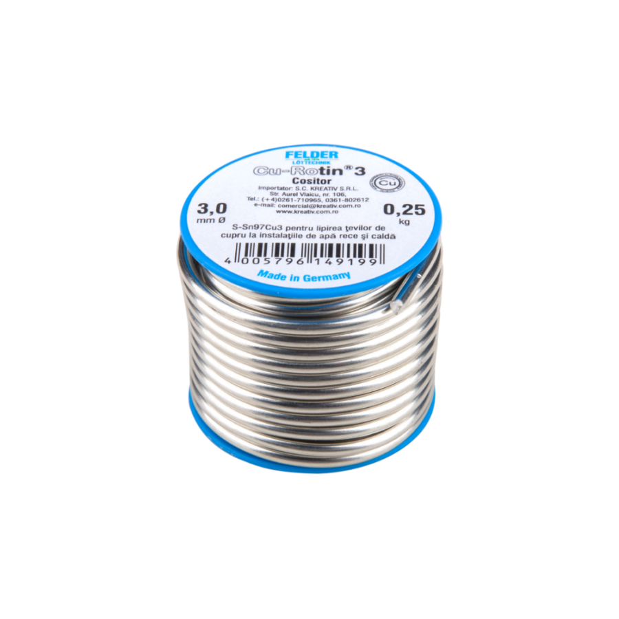 Aliaj pentru Lipire Moale Sn97Cu3