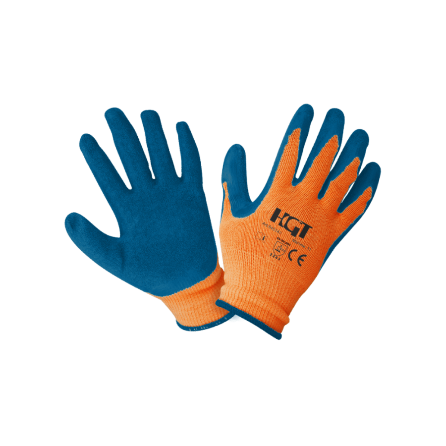 Manusi Latex Tricotate Albastre