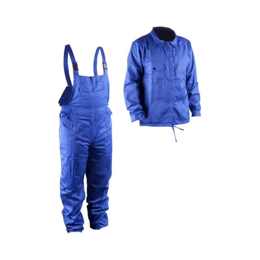 Costum Albastru Haina si Pantalon cu Pieptar M: 44 - 46