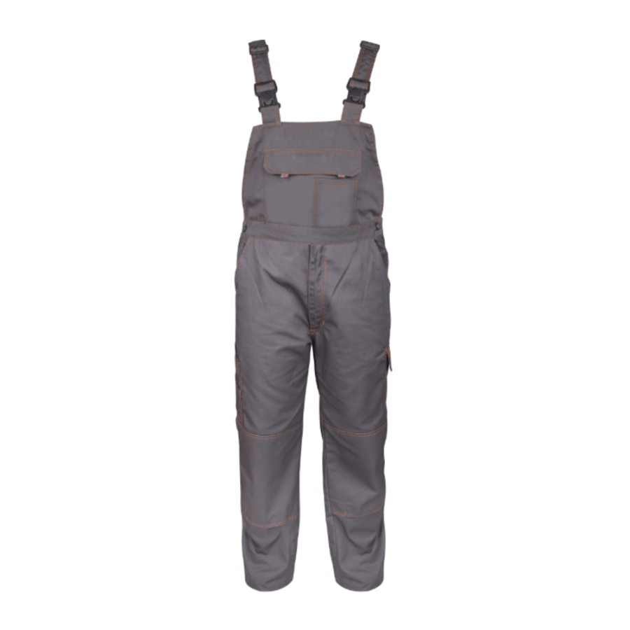 Pantalon cu Pieptar Orange