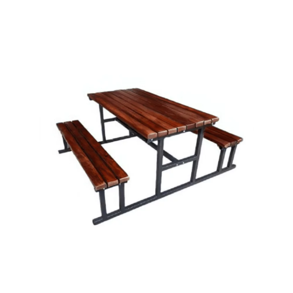 Set mobilier urban masa cu scaune fara spatar
