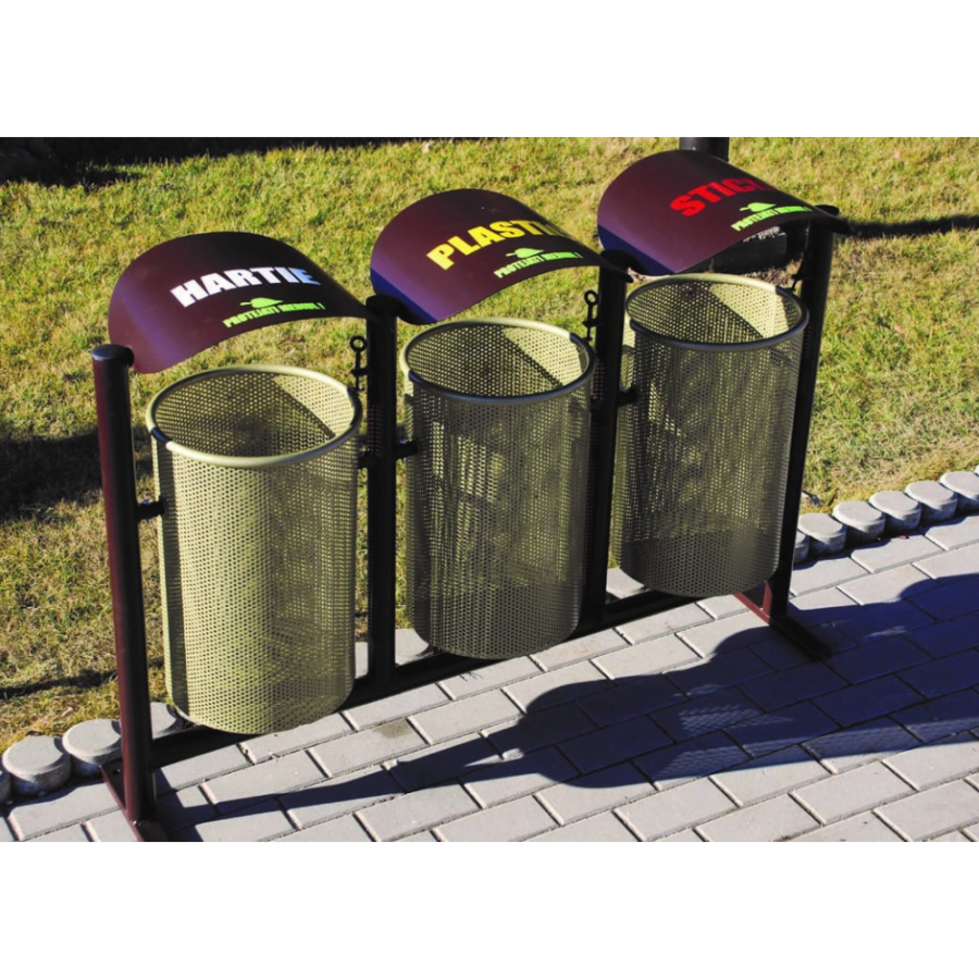 Cos de gunoi colectare selectiva model 3