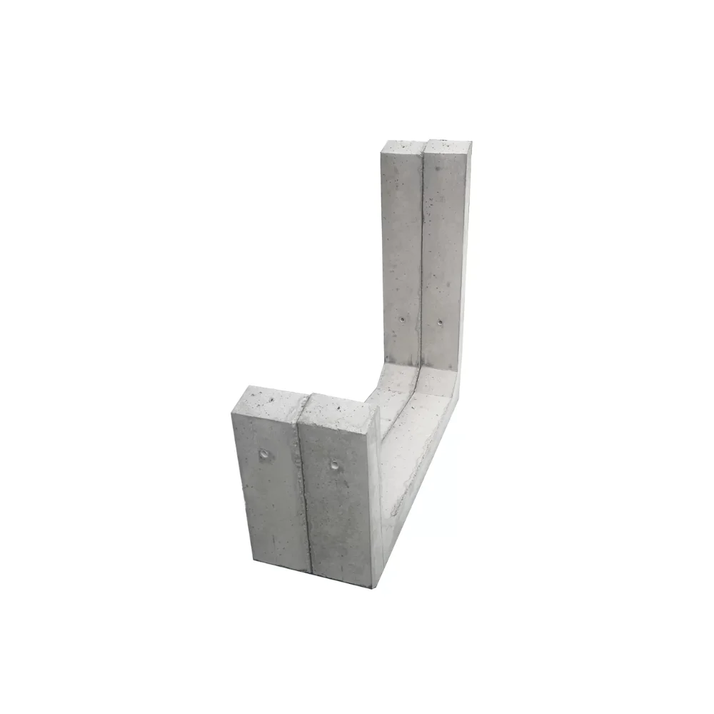 Suport de panou solar din beton cu unghi de 30 de grade