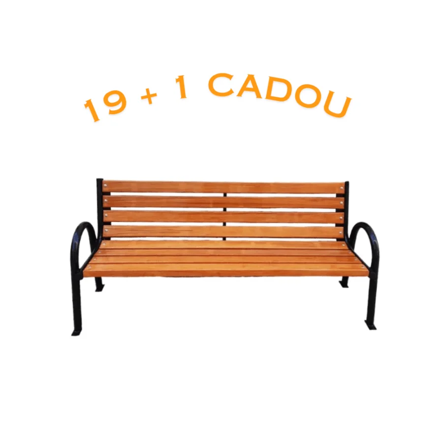 Ofertă Bancă Parc Model 42 - 19 buc + 1 Cadou 🎁