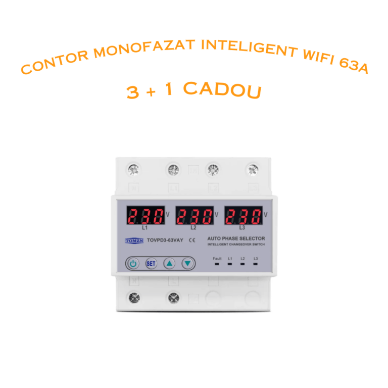 Ofertă Releu Trifazic TOMZN 63A 380 V, 3 + 1 Cadou 🎁