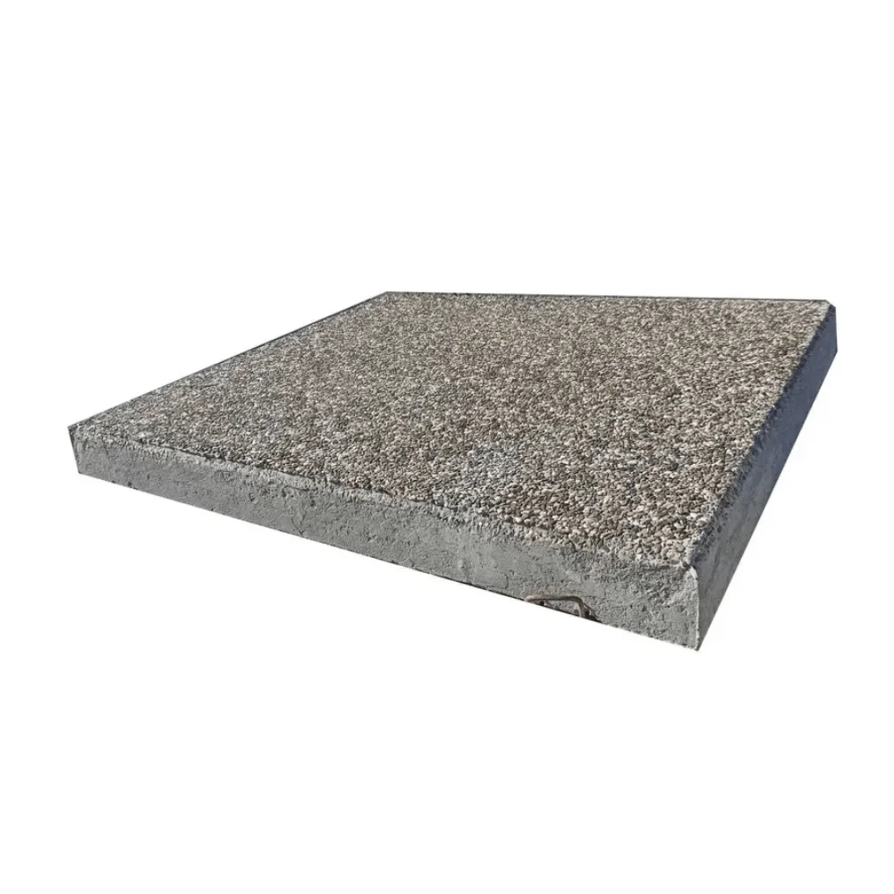 Trotuar din beton cu aspect de piatră de râu 120x100x10 cm