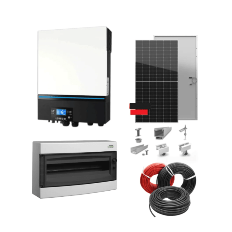 Kit Sistem Fotovoltaic 8KWp Monofazat Off-Grid