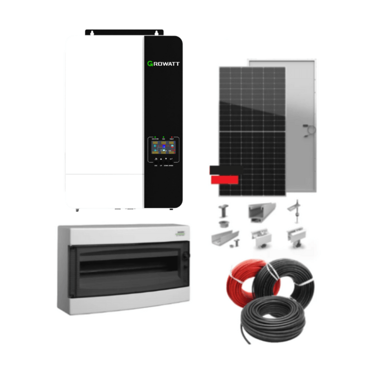 Kit Sistem Fotovoltaic 5 KWp Monofazat Off-Grid
