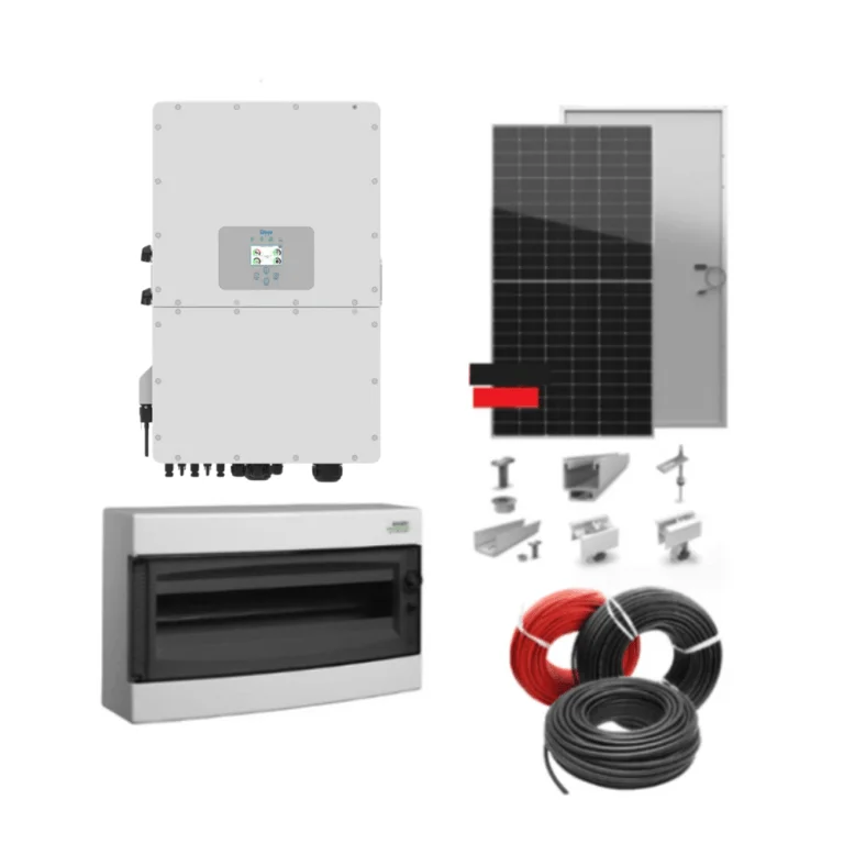 Kit Sistem Fotovoltaic 5 KWp Monofazat Hibrid