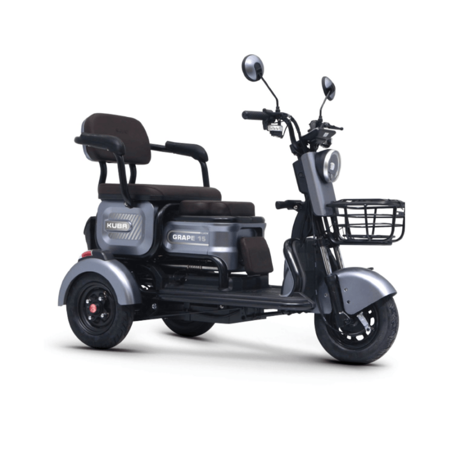 Triciclu electric KUBA GRAPE 15, putere motor 500 W