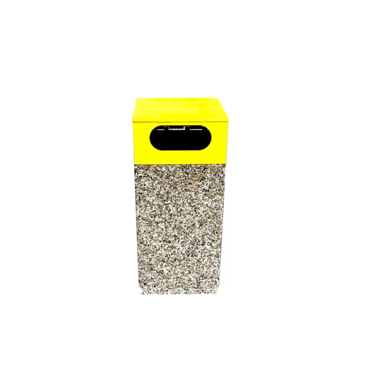 Cosuri de gunoi stradale selective din beton 38×70 cm