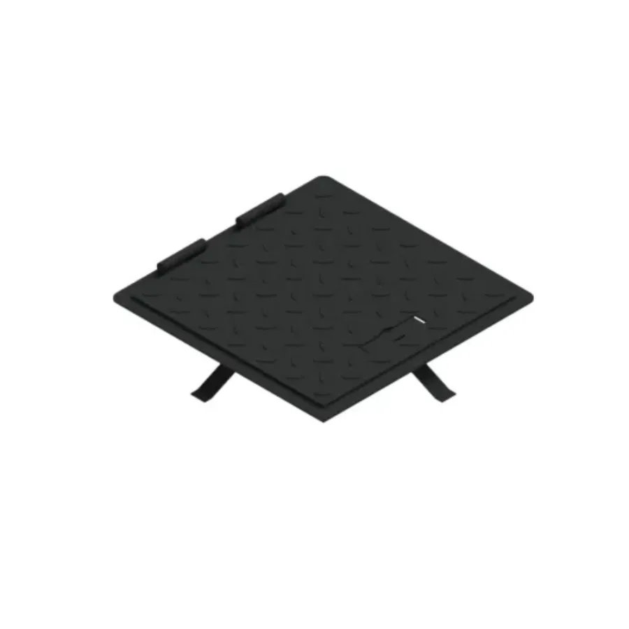 Capac Metal Vopsit URBAN Access 300x300 PL.240x240 Hext.33, Pietonal, cu Mâner