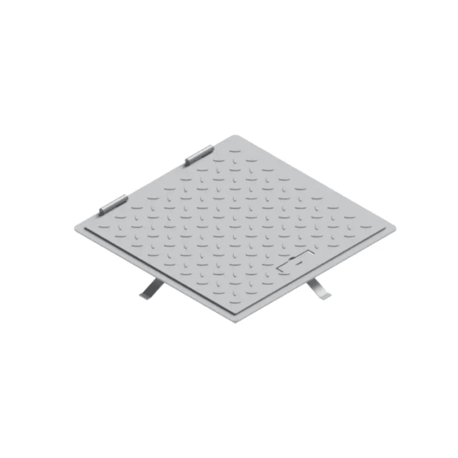 Capac OZ URBAN Access 400x400 PL.340x340 Hext.33, Pietonal, cu Mâner