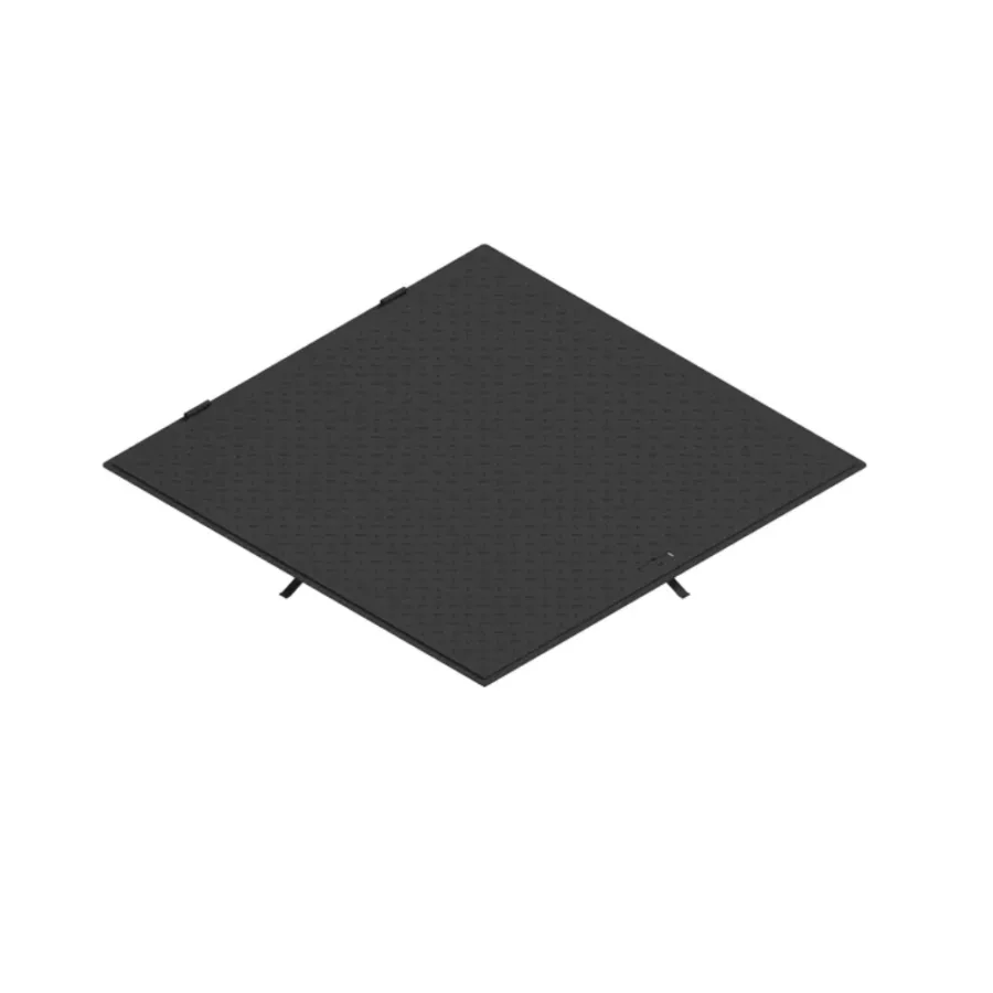 Capac Metal Vopsit URBAN Access Pătrat 1000x1000 PL.946x946 Hext.33 Pietonal cu Mâner - pentru proiectele care necesită acces sigur și estetic.