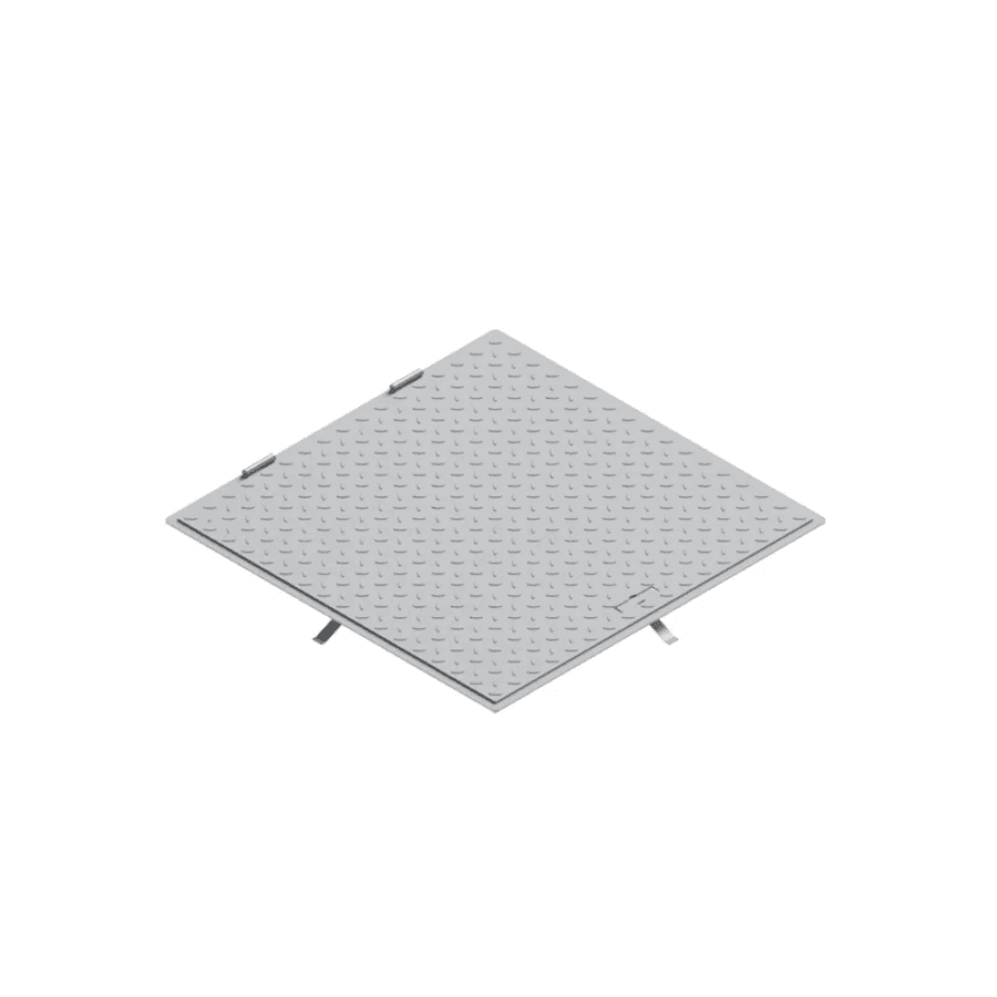 Capac OZ URBAN Access 700x700 PL.640x640 Hext.33, Pietonal, cu Mâner
