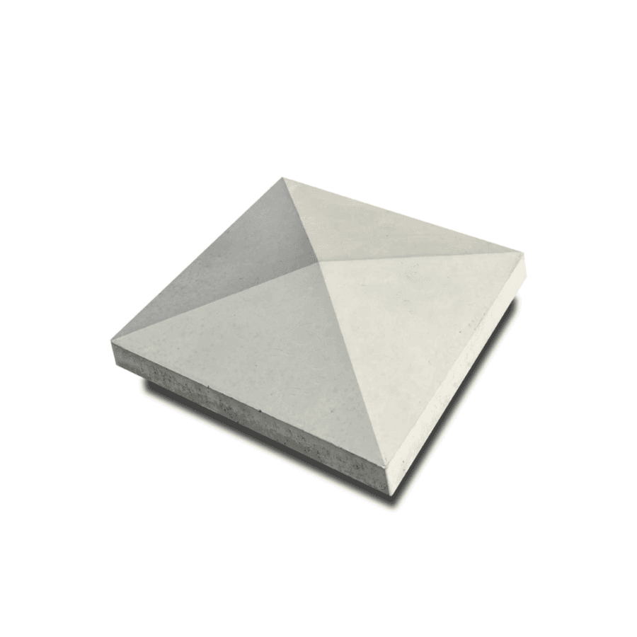 Capac Gard Stâlp 25x25x4cm Gri Antracit