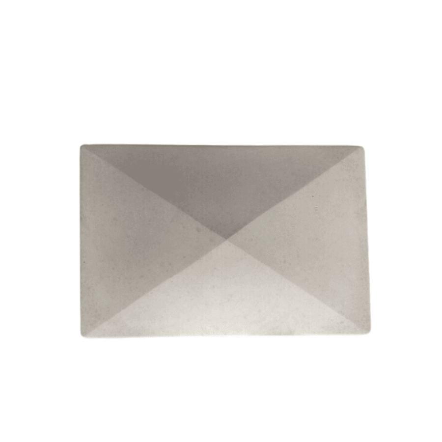 Capac Gard Stâlp 60x40x4cm Alb - Alegeți capacele de gard beton 60x40 cm pentru a îmbunătăți aspectul și funcționalitatea proprietății dumneavoastră.