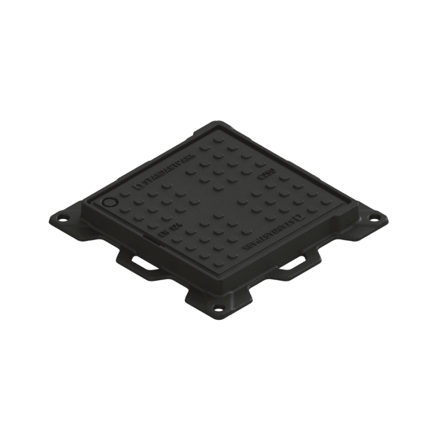 Capac Fontă Urban Pătrat 600x600 PL.493x493 Hext.42 EUROPE C250