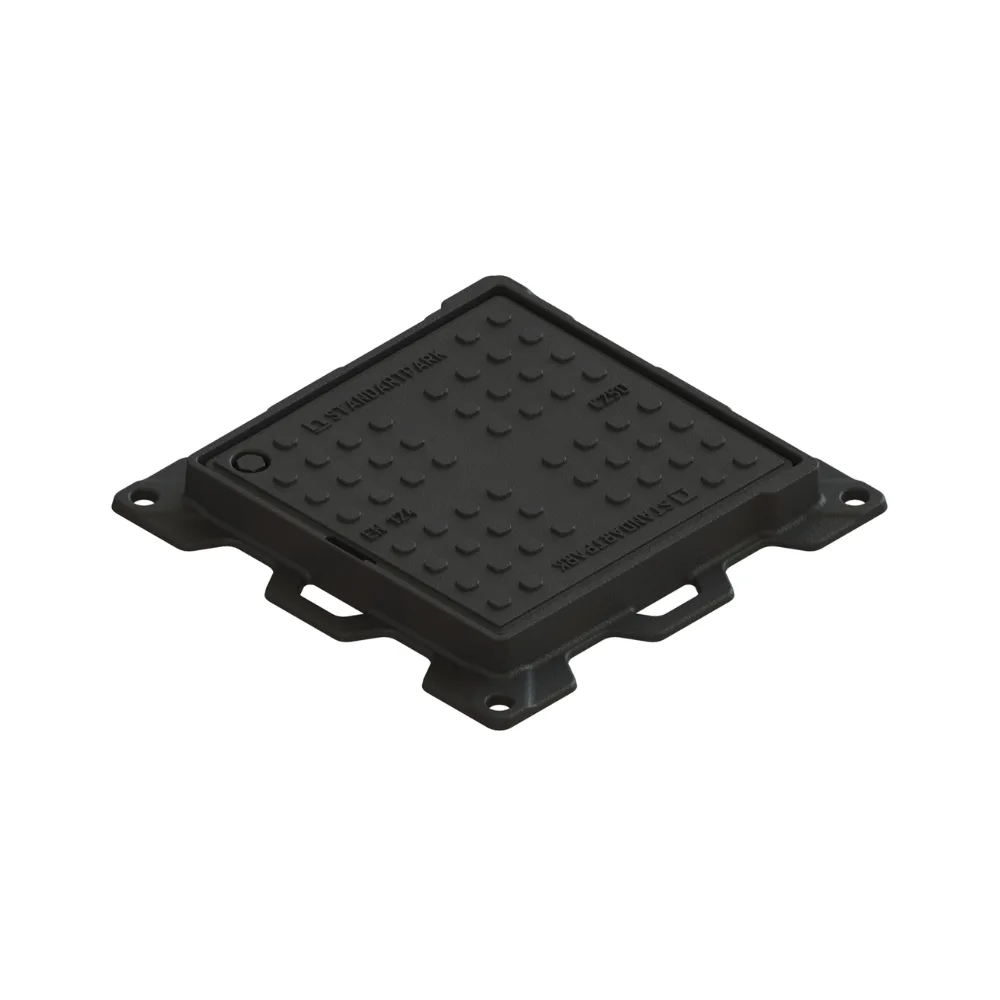Capac Fontă Urban Pătrat 600×600 PL.493×493 Hext.42 EUROPE C250