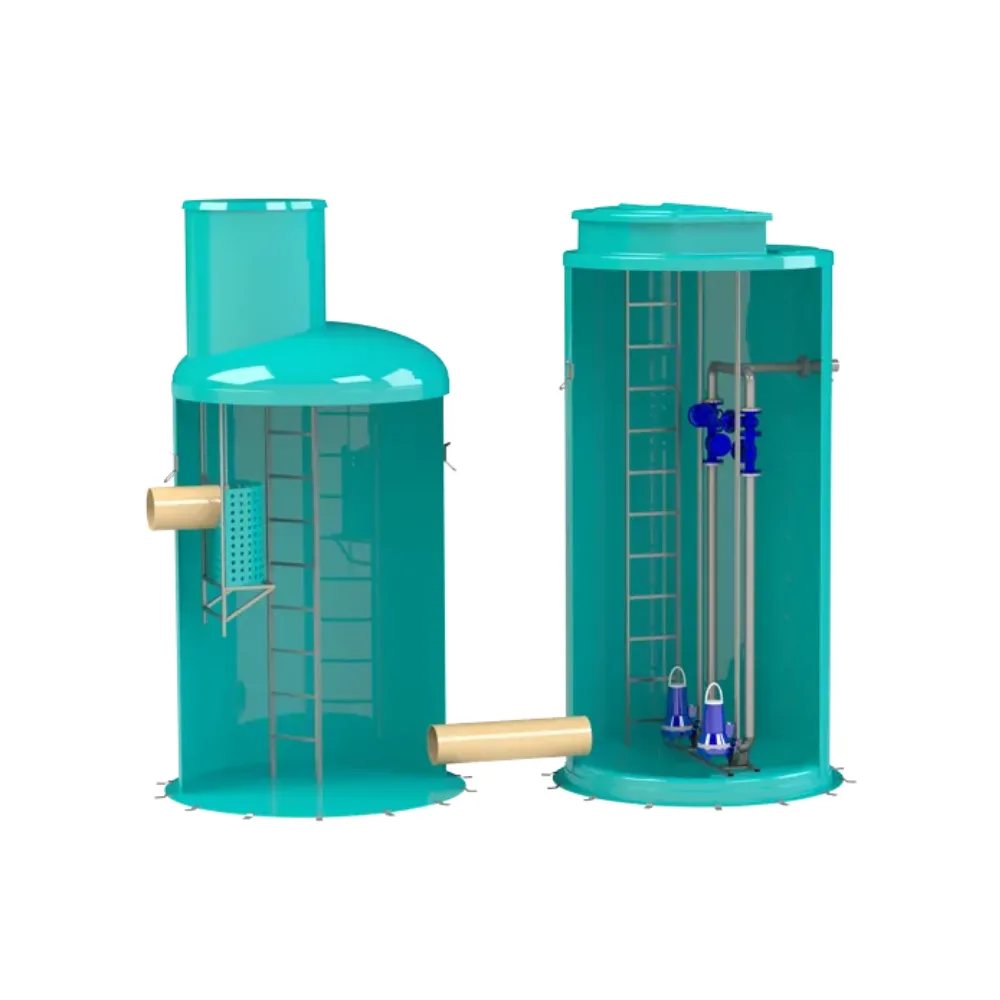 Cămin Decantor și Stație Pompare GRP PBase Model 2
