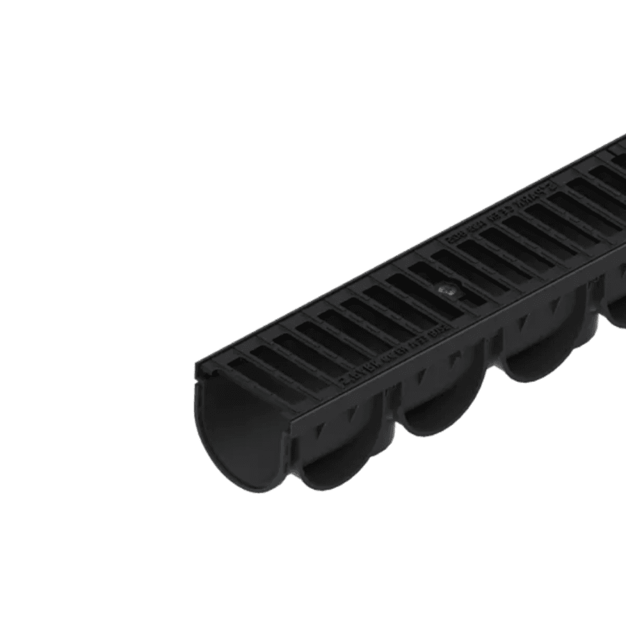 Kit Rigolă PP EASY 3 LN100 Hext.100 Grătar Fontă B125 1000x125x100