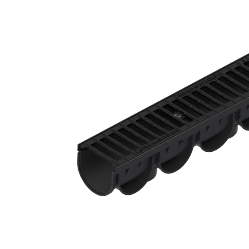 Kit Rigolă PP EASY 3 LN100 Hext.100 Grătar Fontă B125 1000x125x100