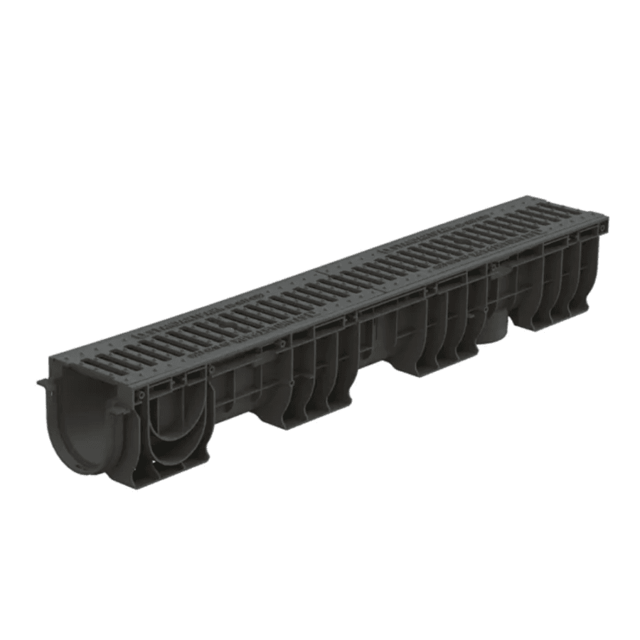 Kit Rigolă PP BASE LN100 Hext.150 Grătar Fontă