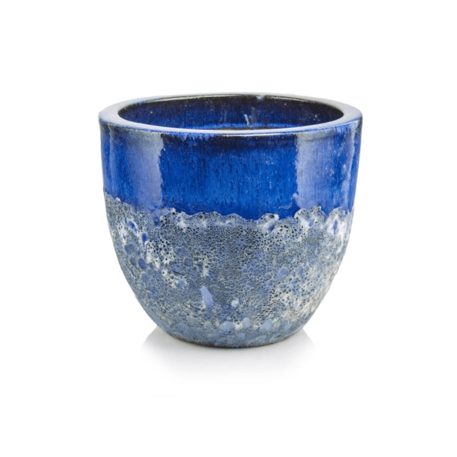 Ghiveci Ceramica Argila Albastru Ø 46 cm / H 41 cm