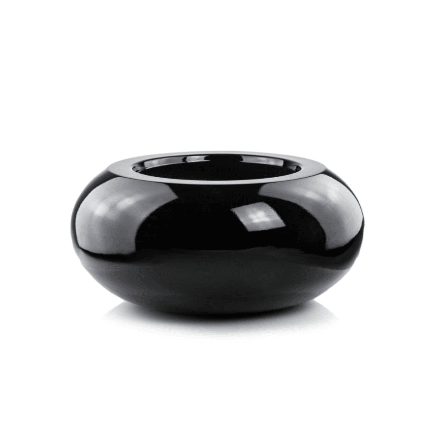 Ghiveci Fibra de Sticlă Bombat (Dimensiuni: 45 × 25 cm)
