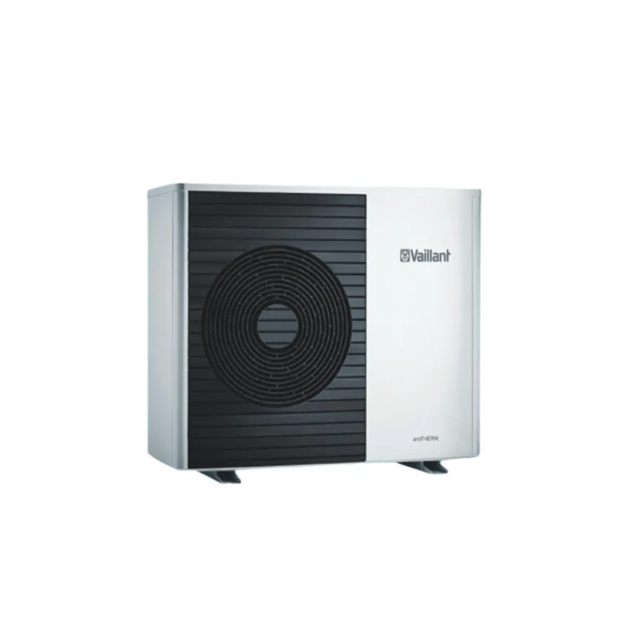 Unitate Exterioară Pompă de Căldură Aer-Apă Vaillant aroTHERM VWL 75/5 AS, 7 kW - o soluție aer-apă de înaltă performanță, proiectată pentru eficiență.