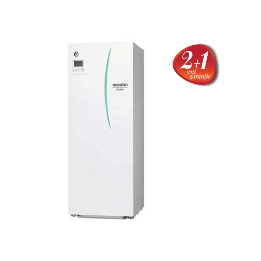 Unitate Internă Pompă de Căldură Aer-Apă Mitsubishi Zubadan HydroTank, 200L, 8/11/14 kW, FTC6 – o soluție completă pentru confort termic și apă caldă.