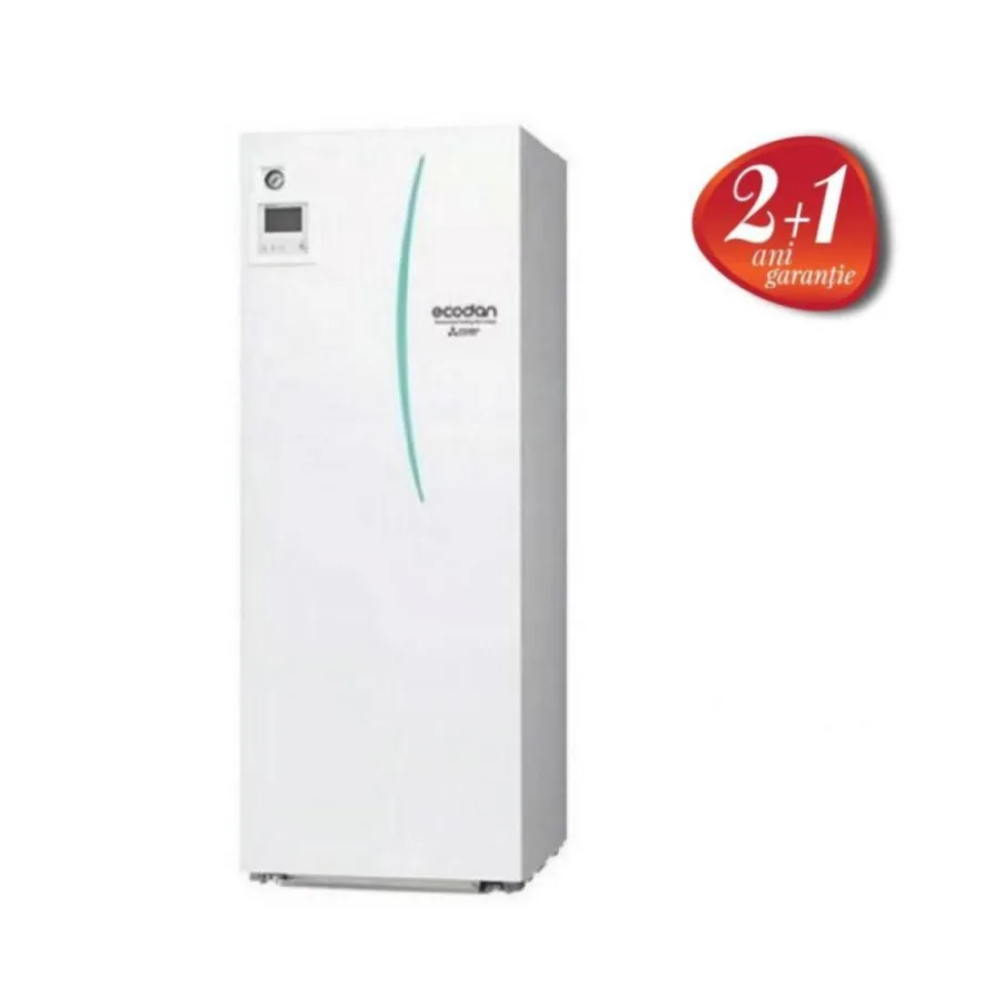 Avantaje - Unitate Internă Pompă de Căldură Mitsubishi, Cylinder, R32, 170L, 4-14 kW, Aer-Apă, Încălzire/Răcire 