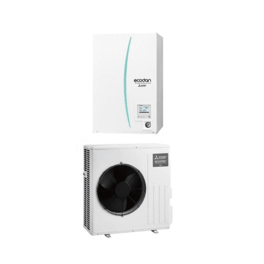 Pachet Pompă de Căldură Mitsubishi Eco Inverter, 6 kW, Hydrobox, R32