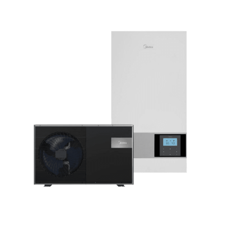 Pompă de Căldură Aer-Apă Split, EcoHeat 500, Încălzire/Răcire, 14 kW, 380V - o soluție premium pentru confort termic pe tot parcursul anului.