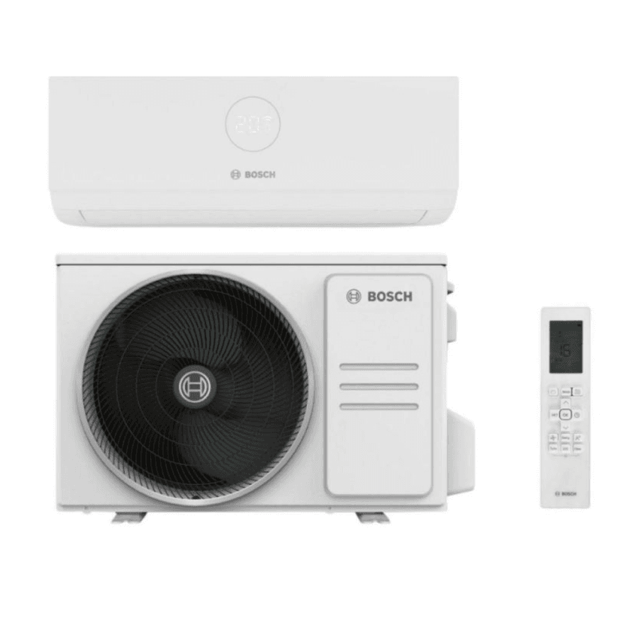 Aparat Aer Condiționat Bosch Climate 3000i Monosplit 9000 BTU R32, Clasa A++/A+, Fără Kit - alegerea perfectă pentru o locuință modernă.