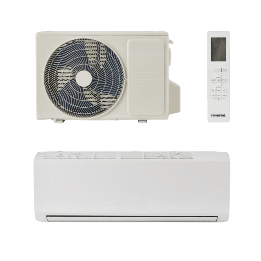 Aer Condiționat EcoVent 500, 9000 BTU, Monosplit, Inverter, R32, Clasa A++/A+, Wi-Fi, Alb EcoVent 500