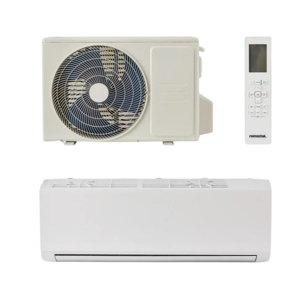 Aer Condiționat EcoVent 500, 9000 BTU, Monosplit, Inverter, R32, Clasa A++/A+, Wi-Fi, Alb EcoVent 500