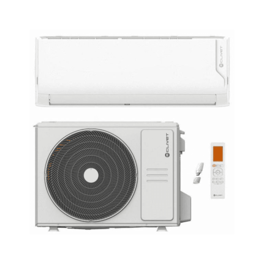 Aer Condiționat Clivet Cristallo, Monosplit, Inverter, 12000 BTU, R32, Wi-Fi, A+++/A++