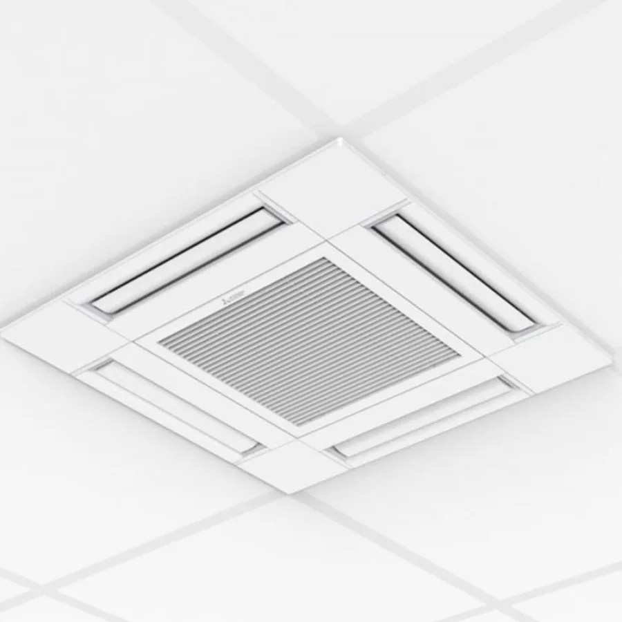Grilă cu Telecomandă Unitate Internă Multisplit Comercial Mitsubishi Electric, Tip Casetă SLP-2FALM