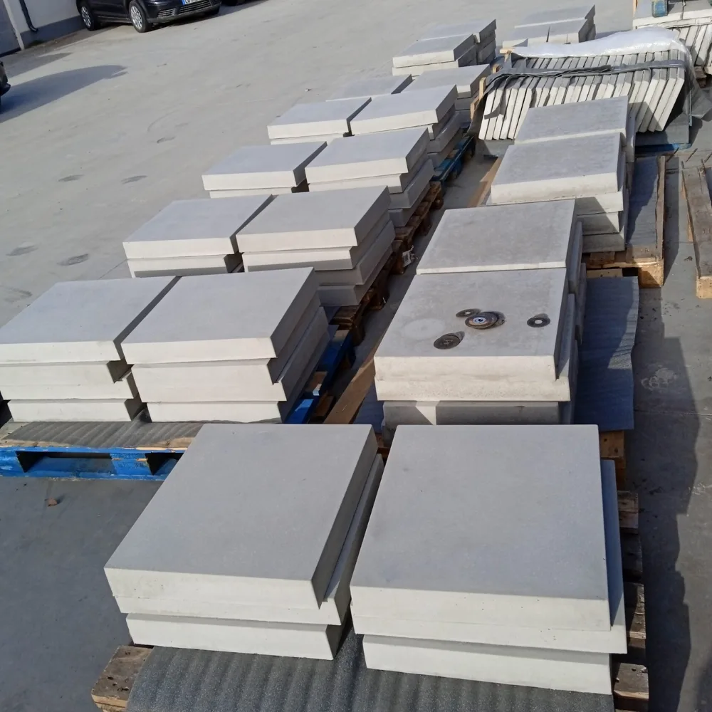 Dale beton armat 50x55x8cm Alb