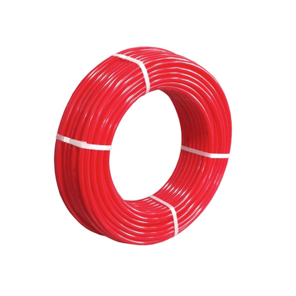 Țeavă PEX A, încălzire în pardoseală, colac 500m, barieră oxigen EVOH, 3 straturi, roșie, PN 10 bar, D.20x2mm - Online pe site!