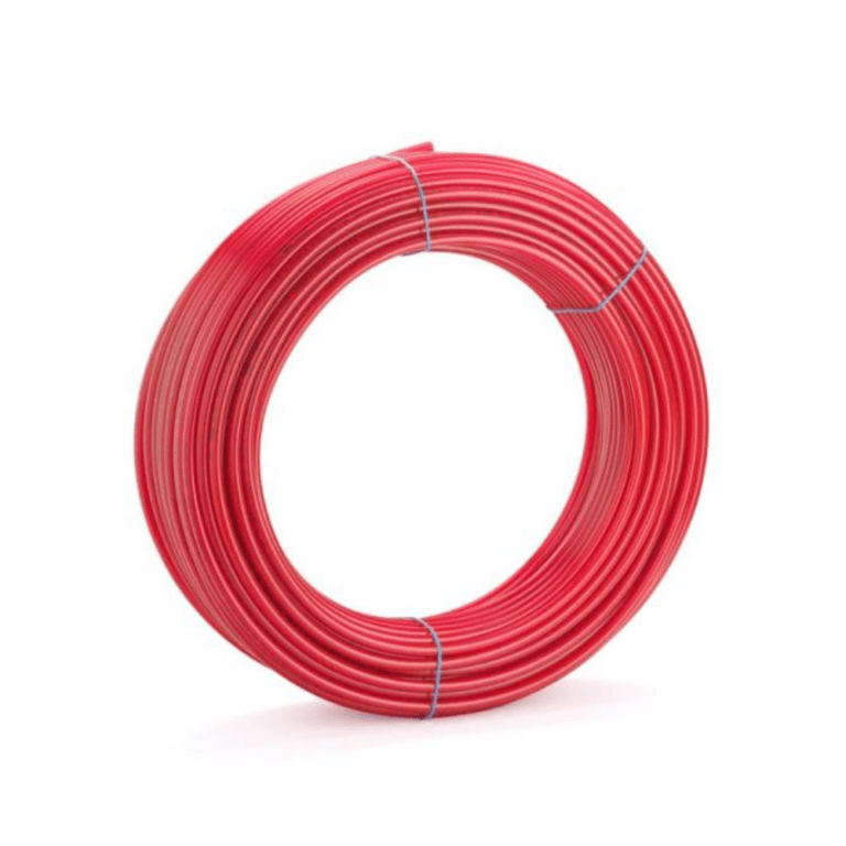 Țeavă PEX A, încălzire în pardoseală, colac 500m, barieră oxigen, roșie, Rehau, Rautherm S, PN 6 bar, D.17x2mm