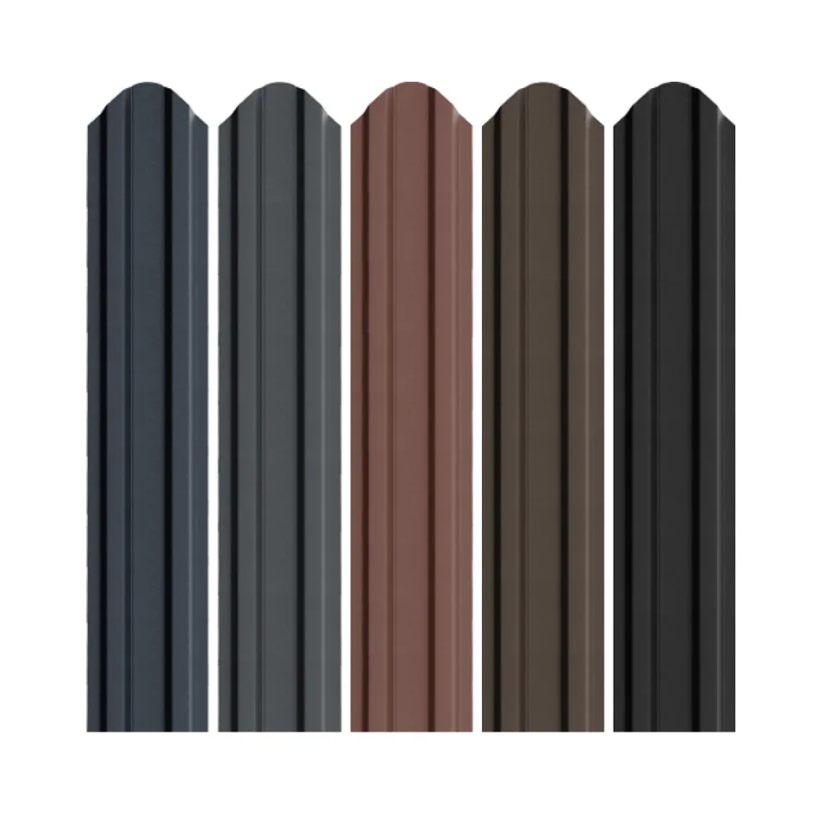 Șipcă Gard Metalică Oslo Dublu Vopsit SSAB Mat 0.60 x 2000 mm