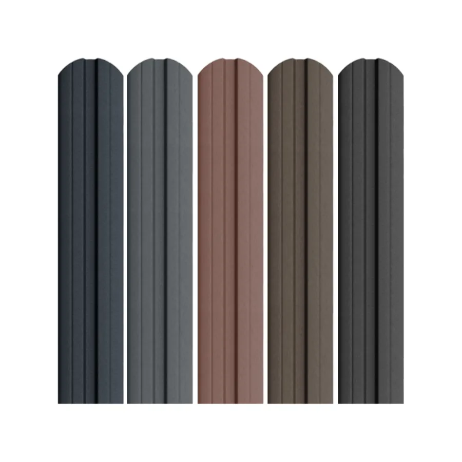 Șipcă Gard Metalică Berna Dublu Vopsit SSAB Mat 0.60 x 1250 mm