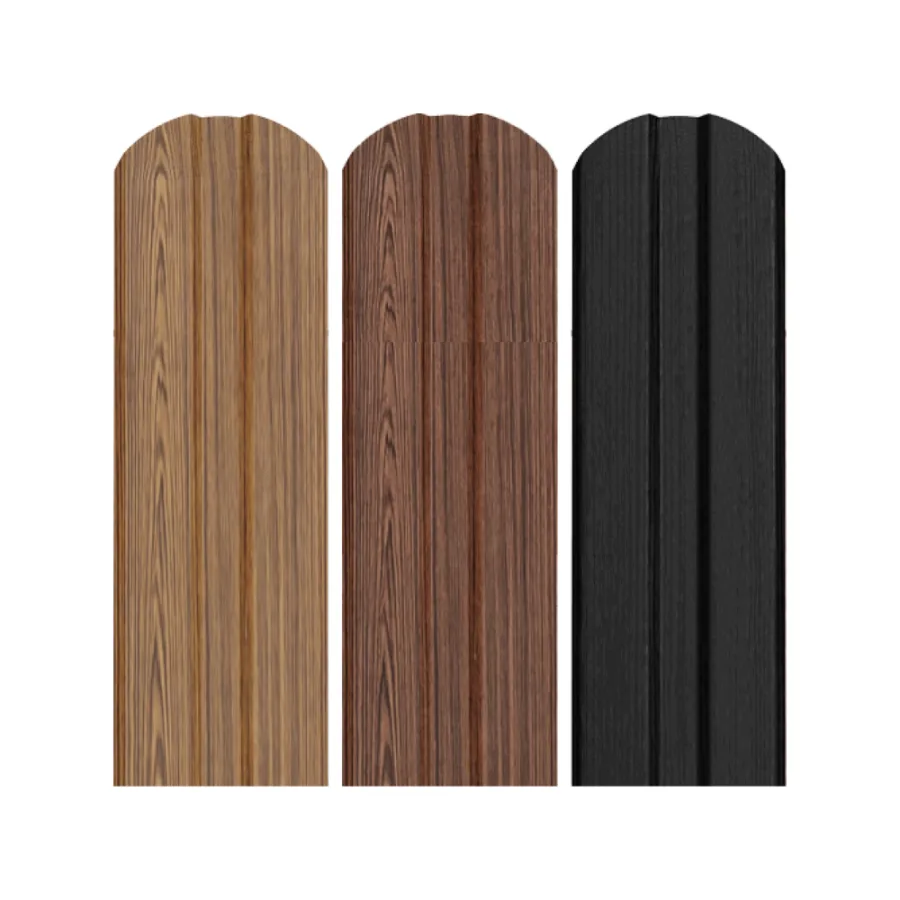 Șipcă Gard Metalică Sofia Vopsită Wood 0.50 x 1500 mm